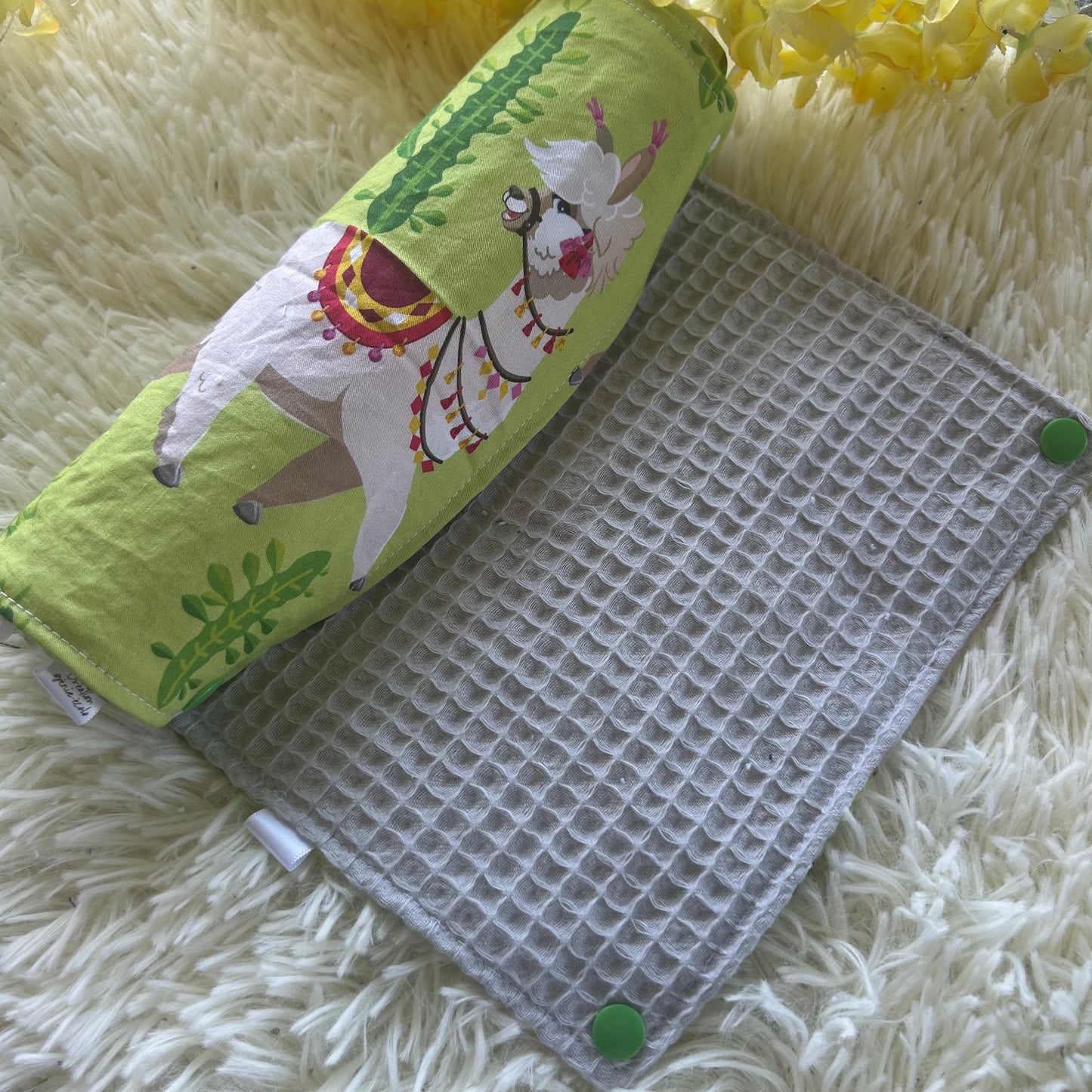 Essuie-tout lavable lama