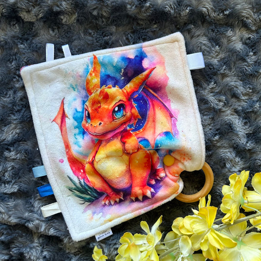 Doudou étiquette monstre