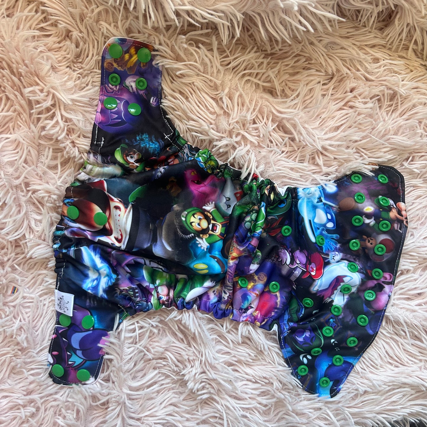 Couche lavable jeux video