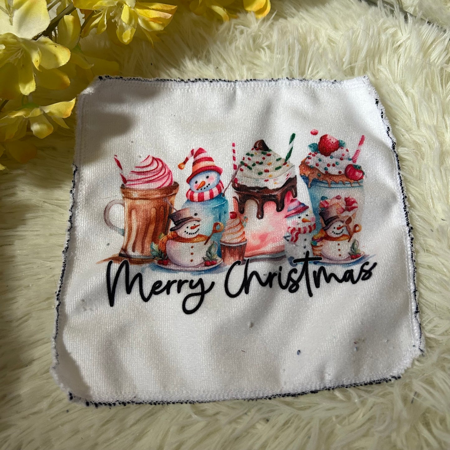 Débarbouillette noel
