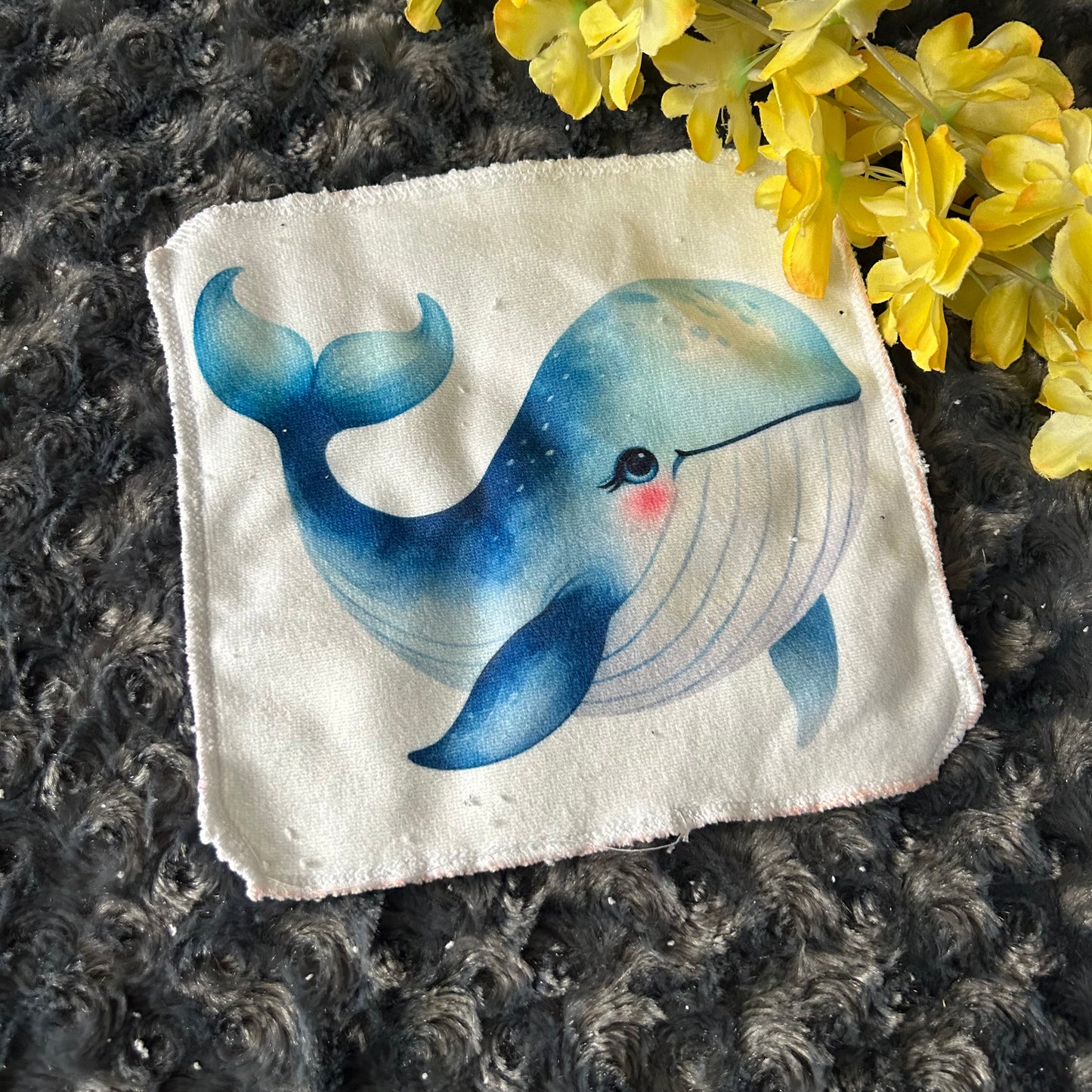 Débarbouillette baleine