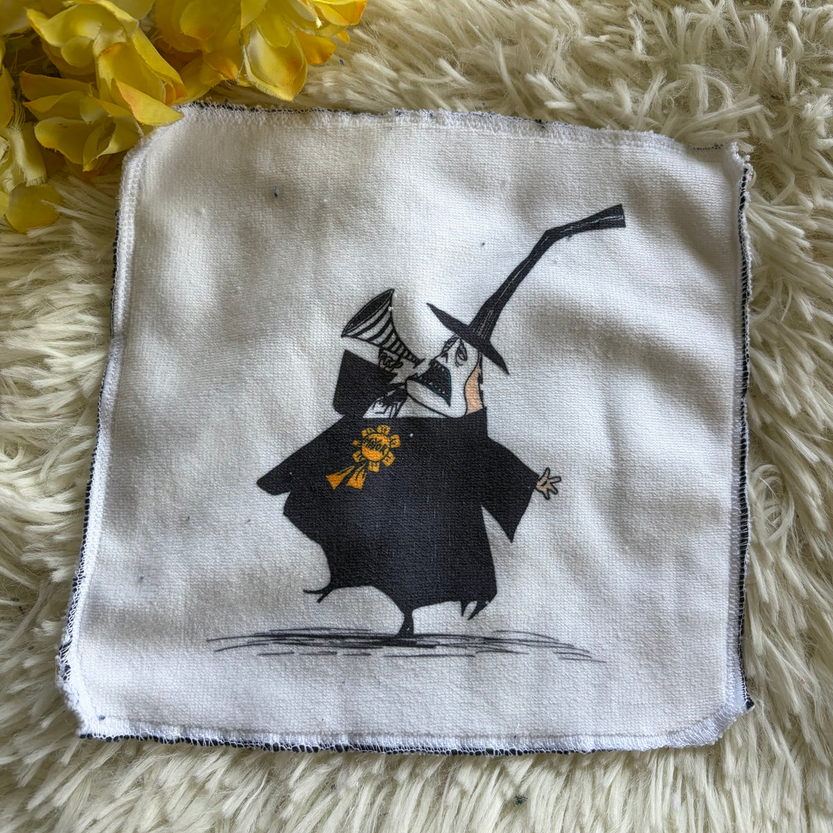 Débarbouillette personnage Halloween jack
