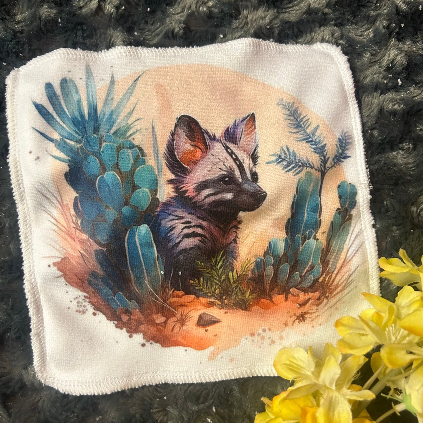 Débarbouillette animaux