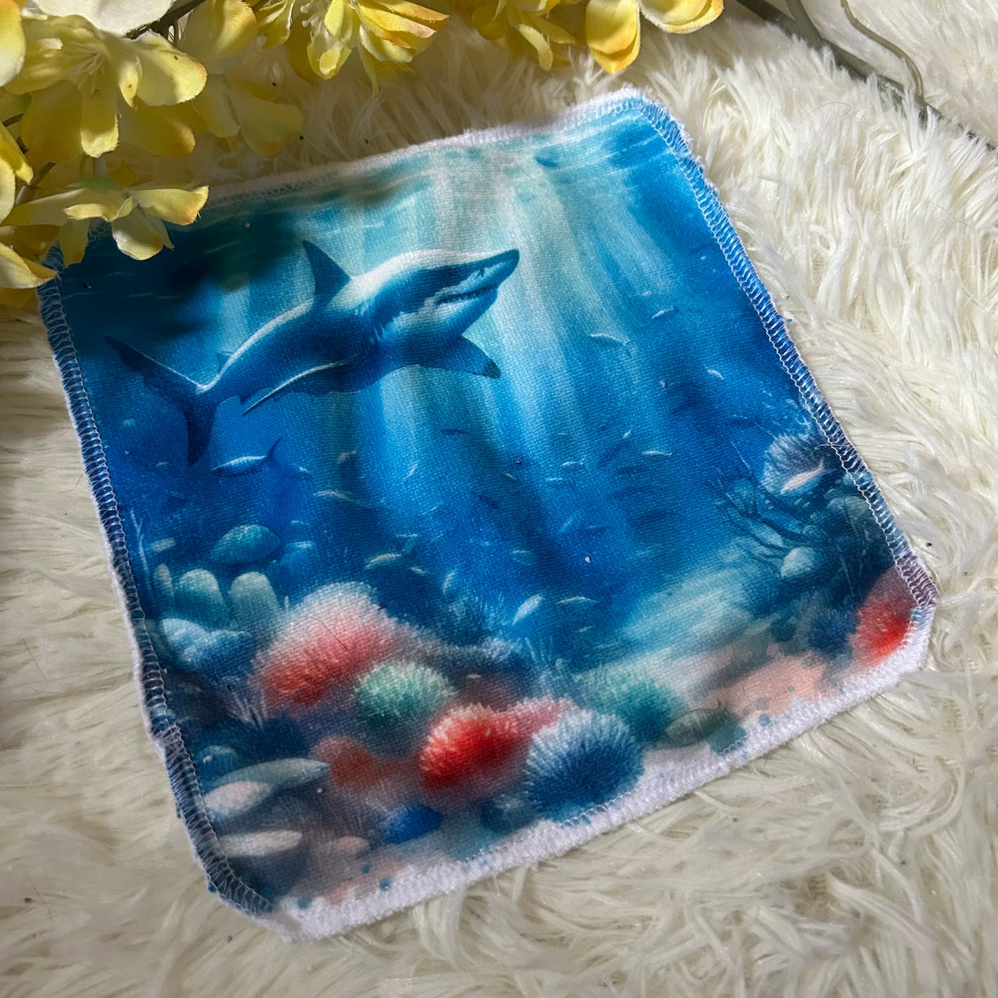 Débarbouillette requin