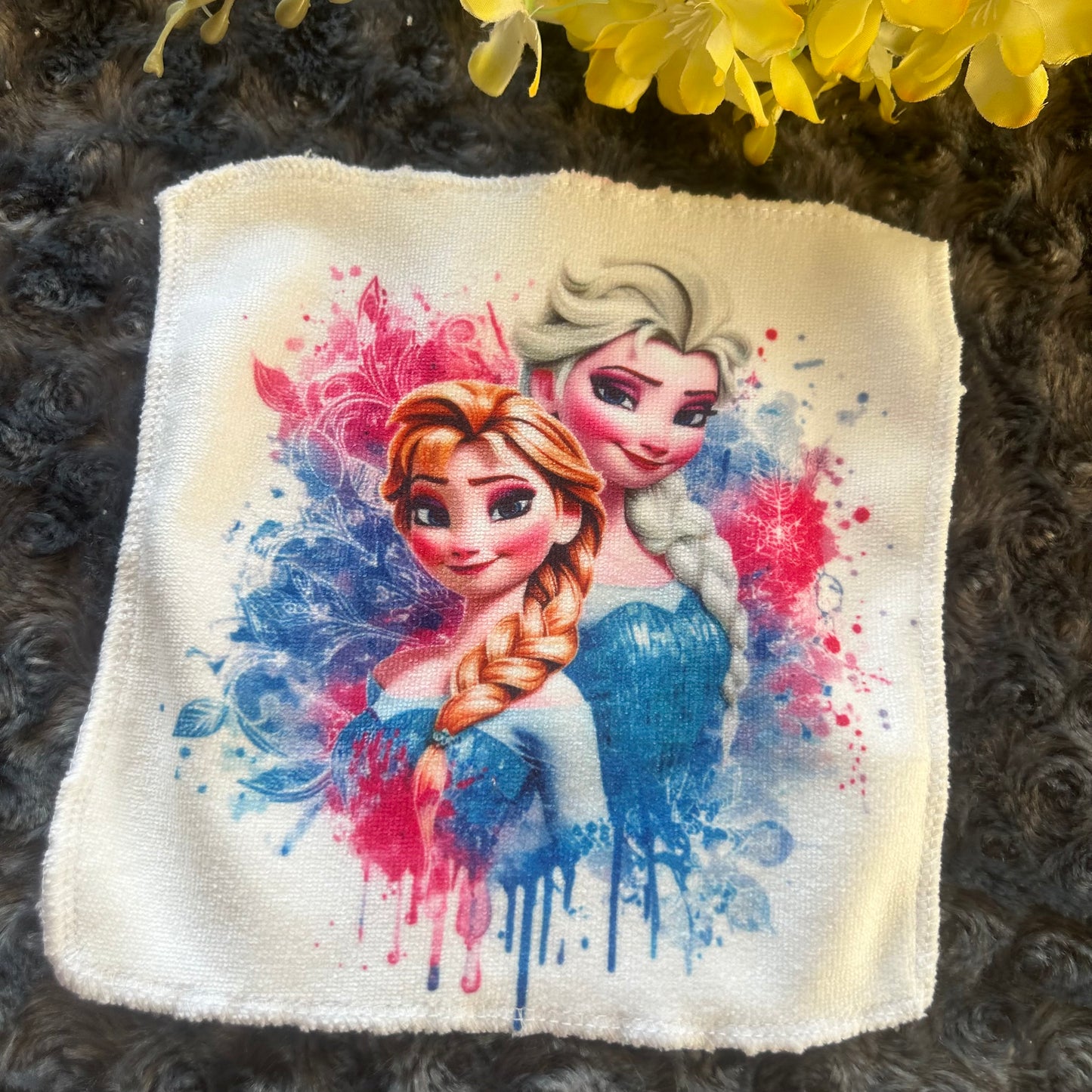 Débarbouillette princesse e