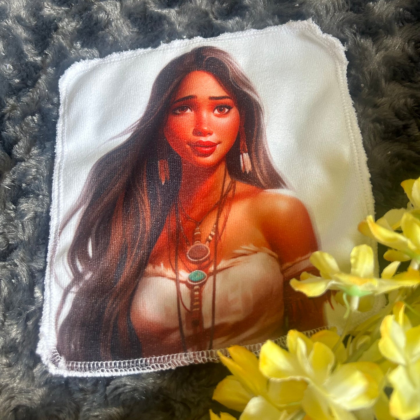 Débarbouillette princesse