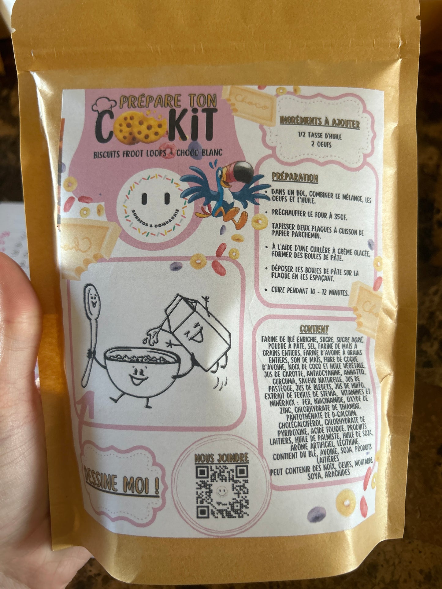 Mélange à biscuit frootloops