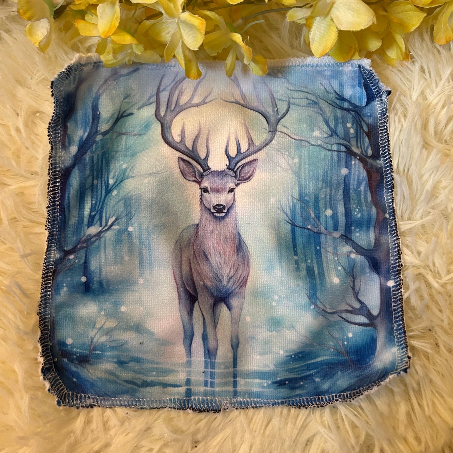 Débarbouillette cerf
