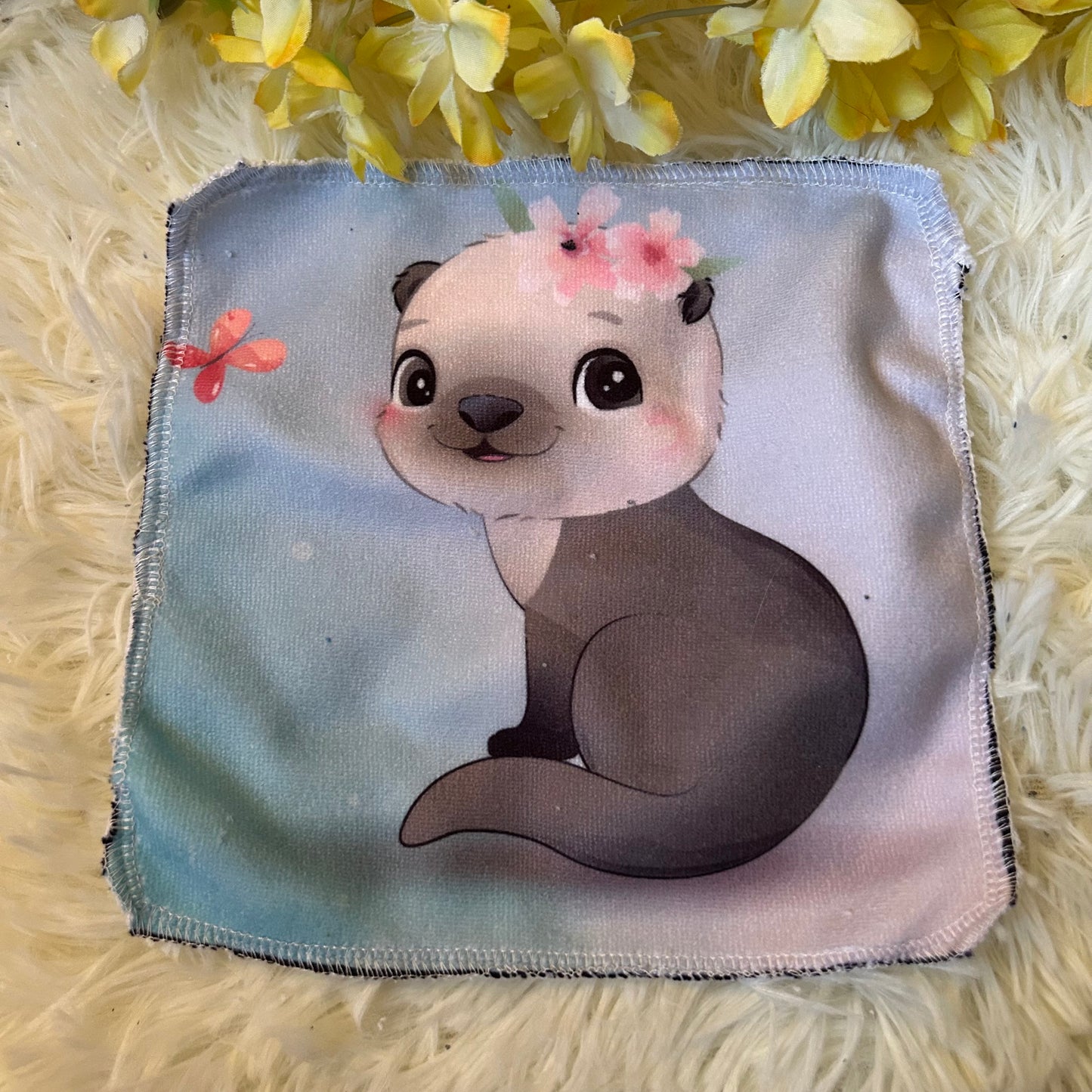 Débarbouillette loutre