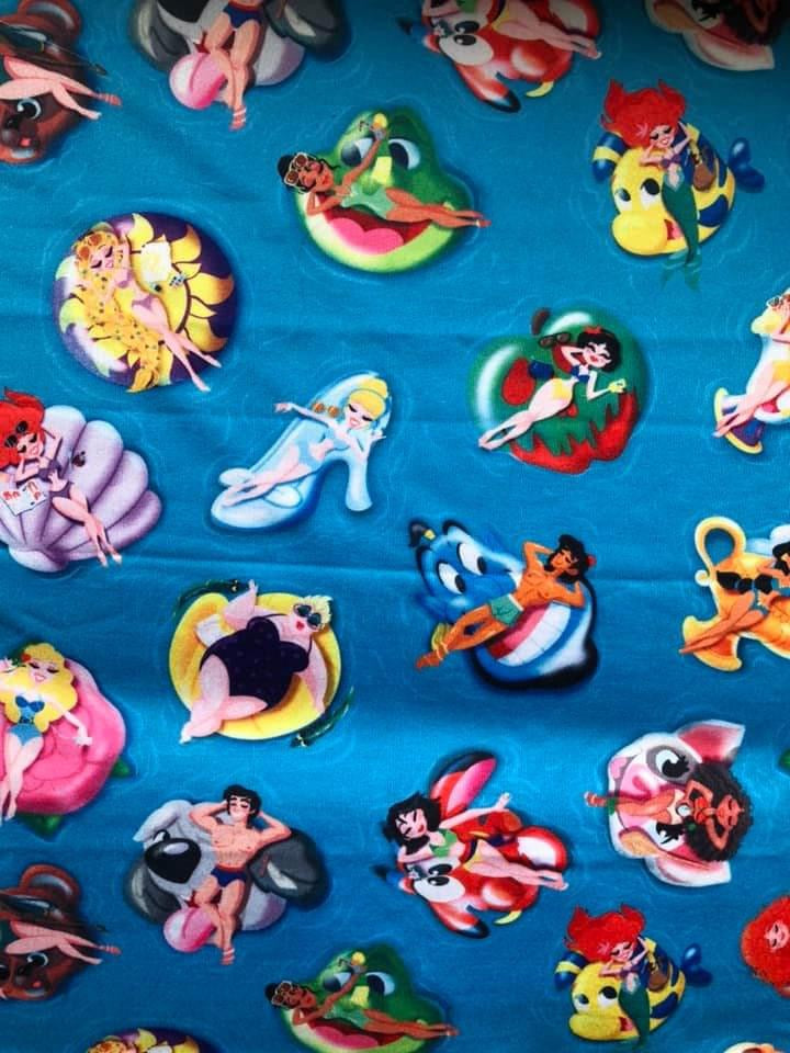 Serviette hygiénique lavable princesse été dbp