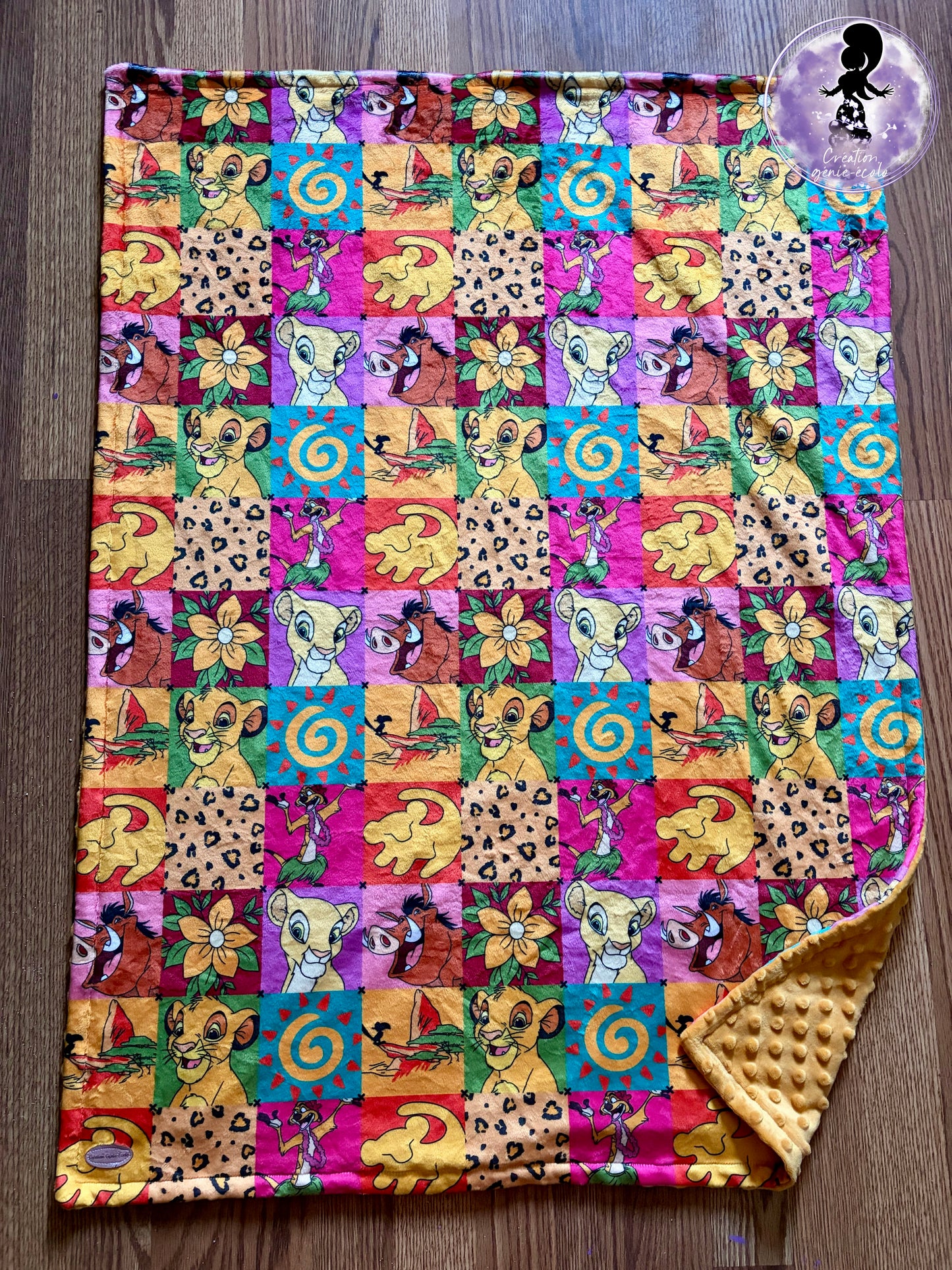Doudou 30x40 lion