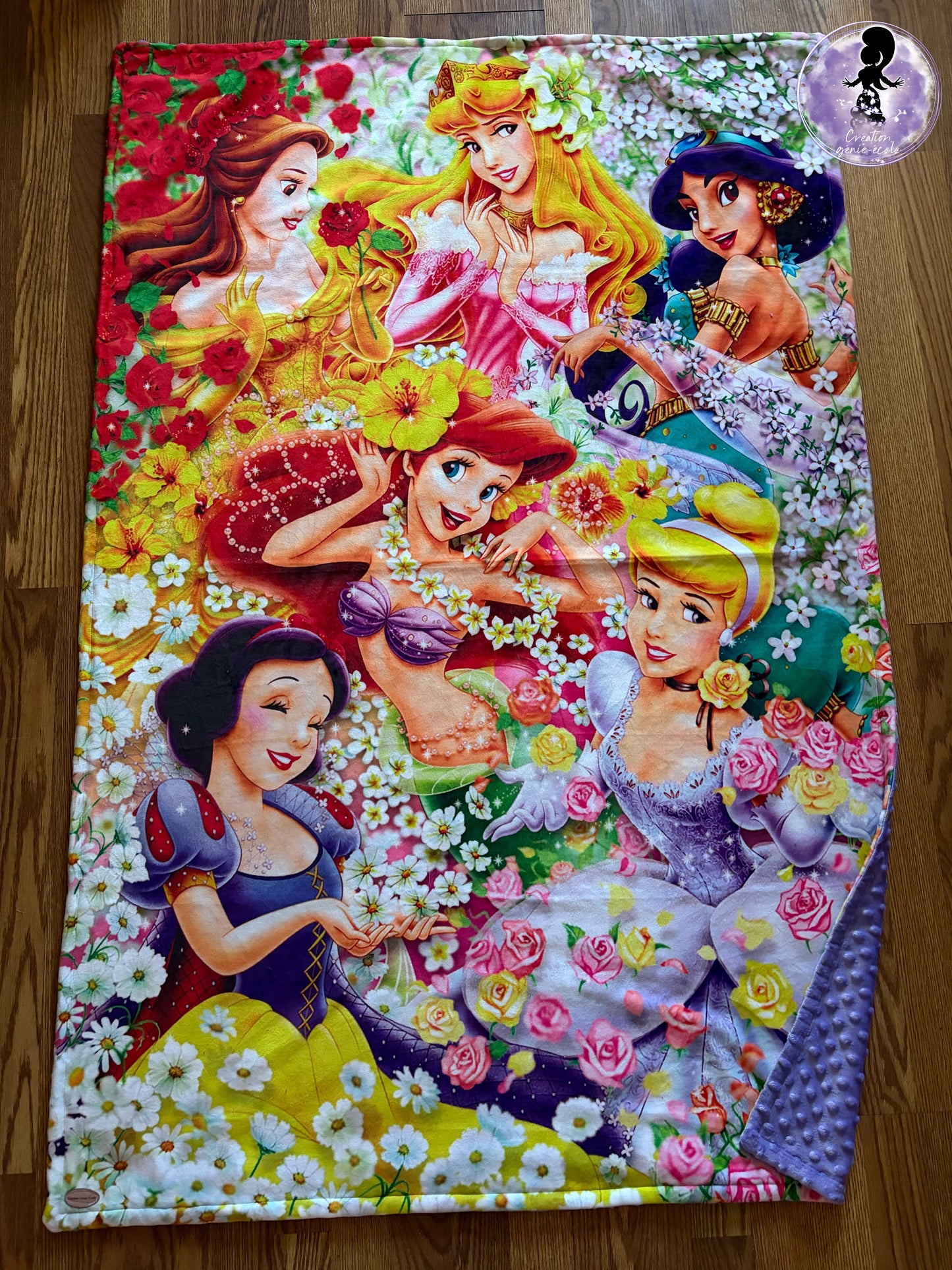 Doudou 40x60 princesse