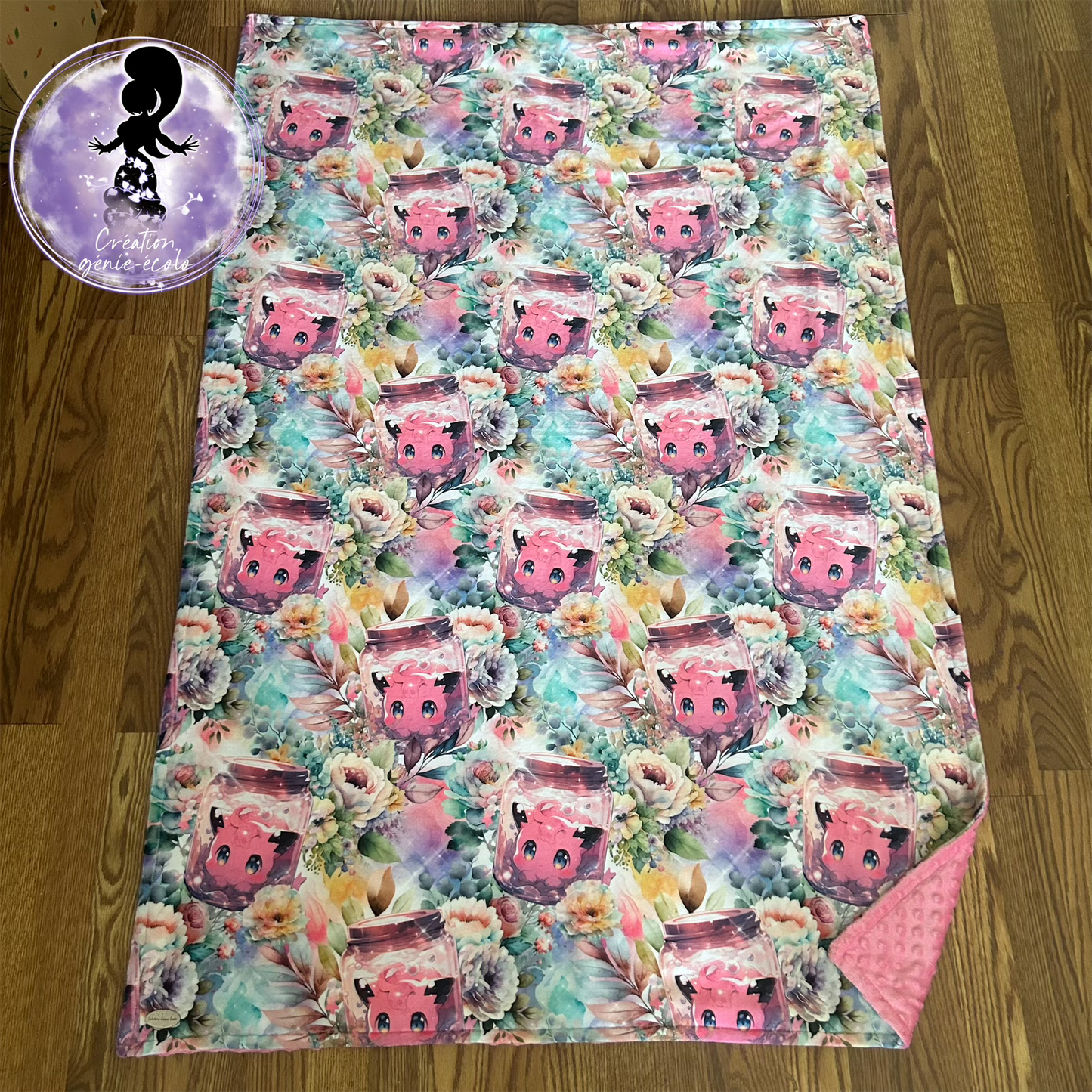 Doudou monstre 40x60