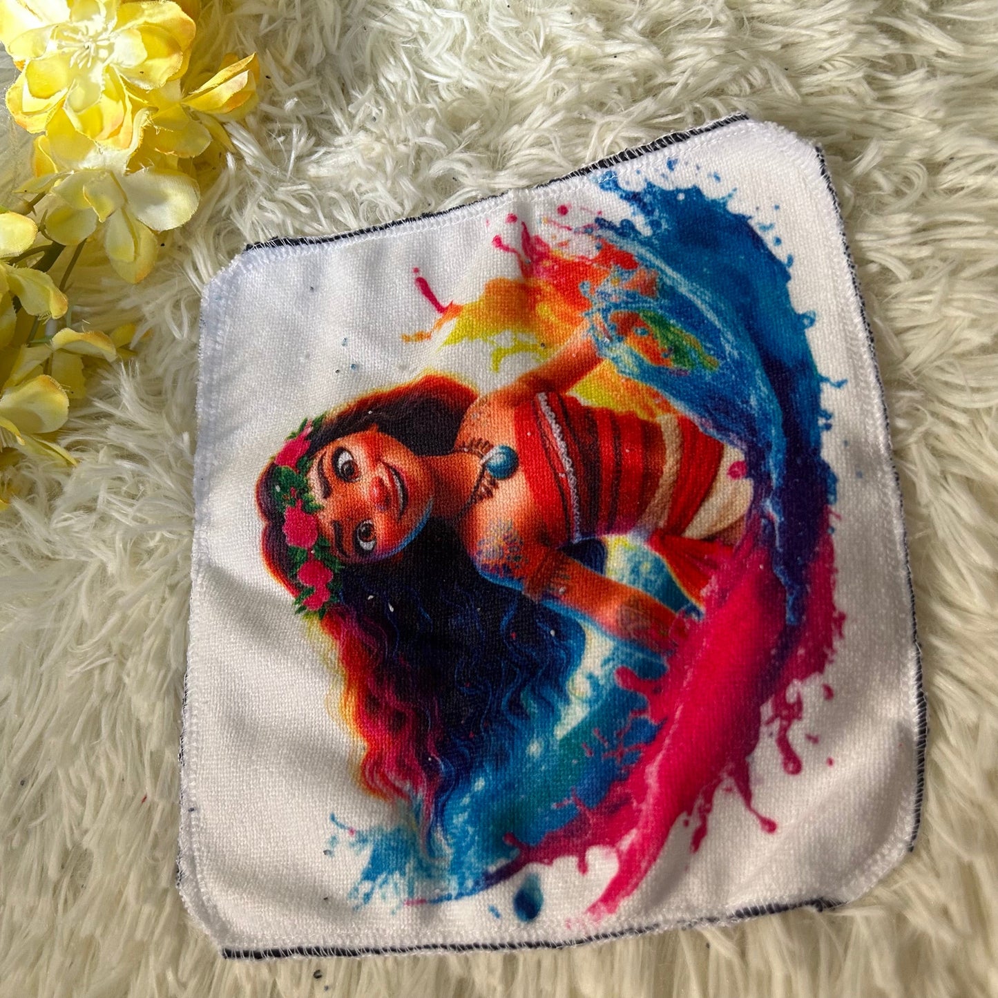 Débarbouillette princesse