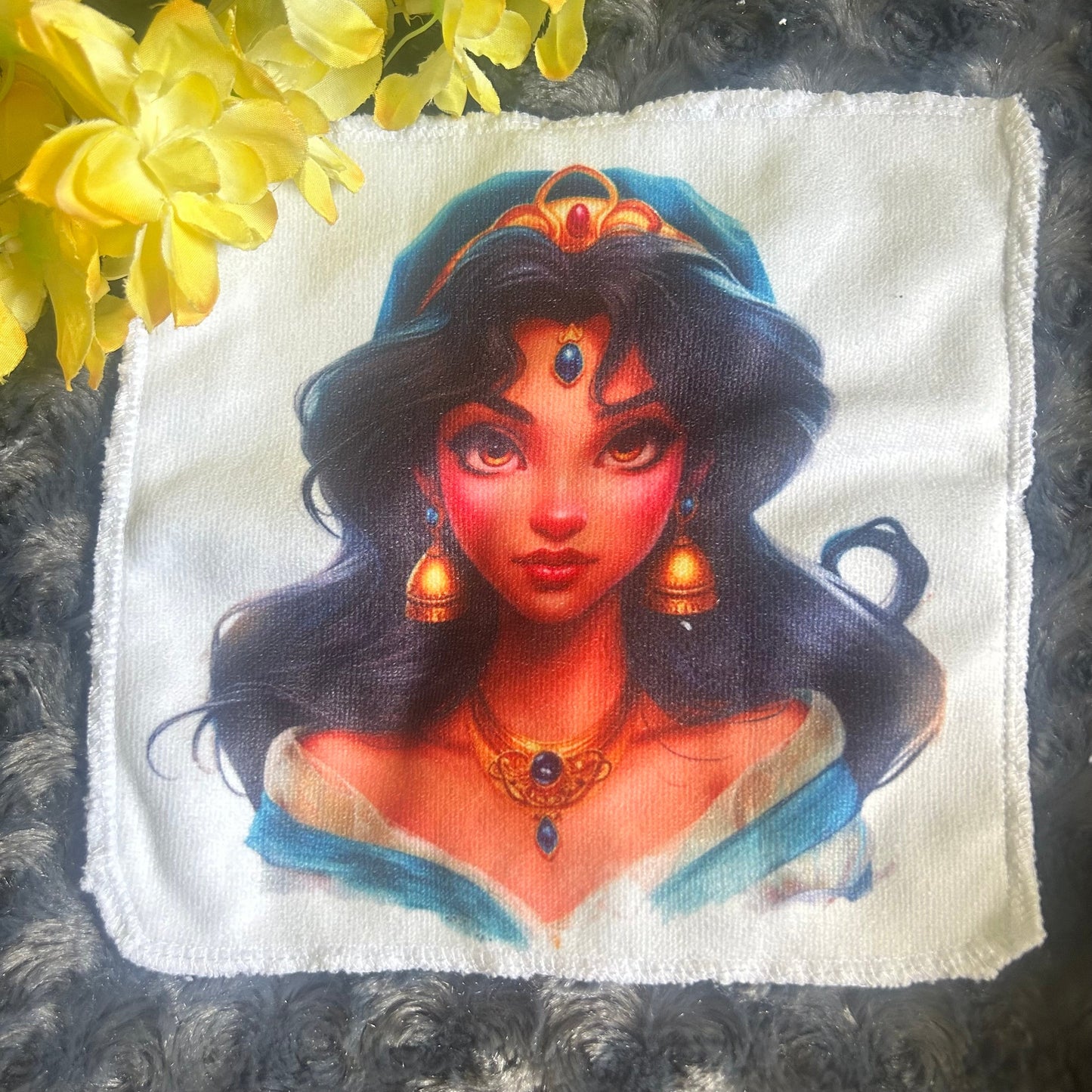 Débarbouillette princesse