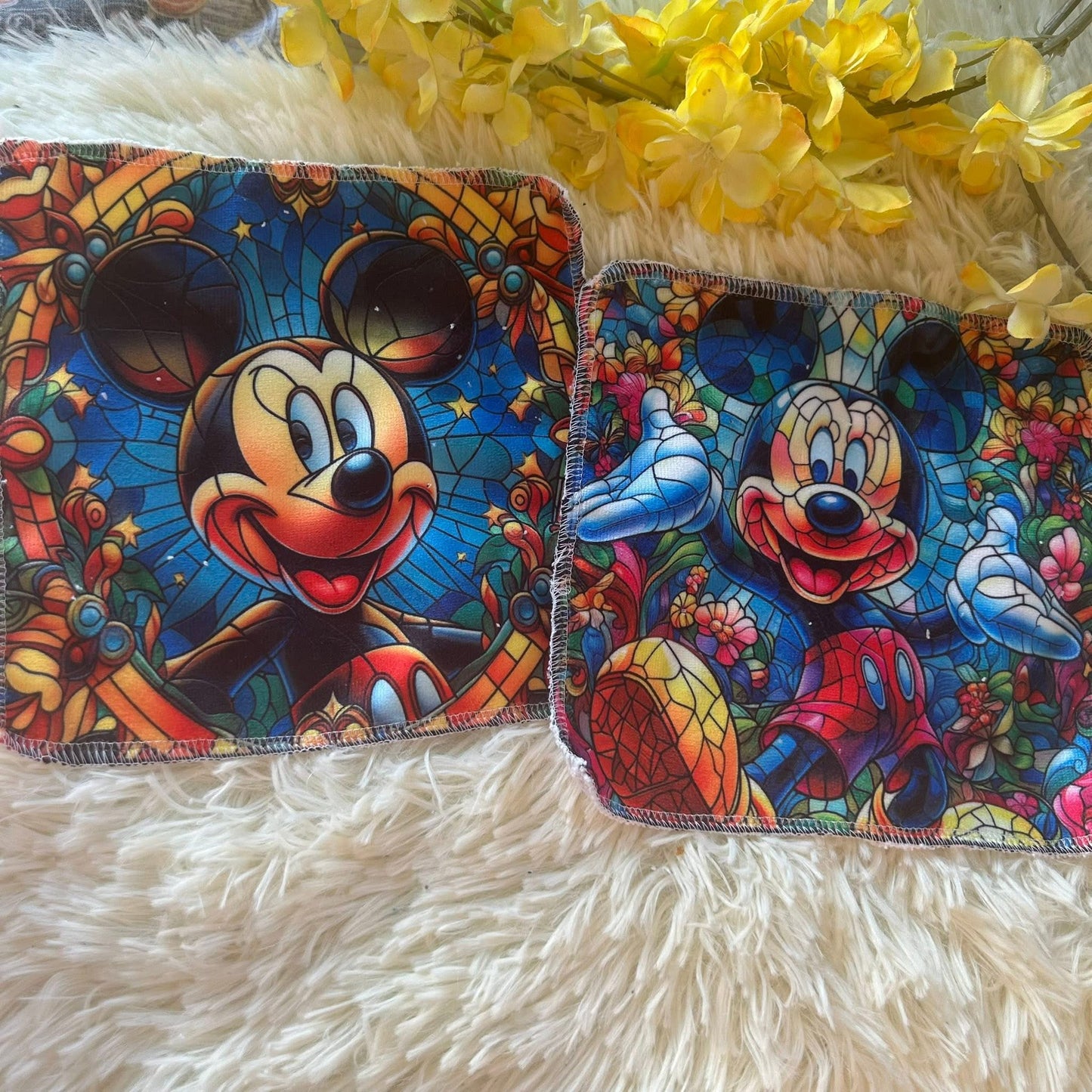 Débarbouillette personnage souris