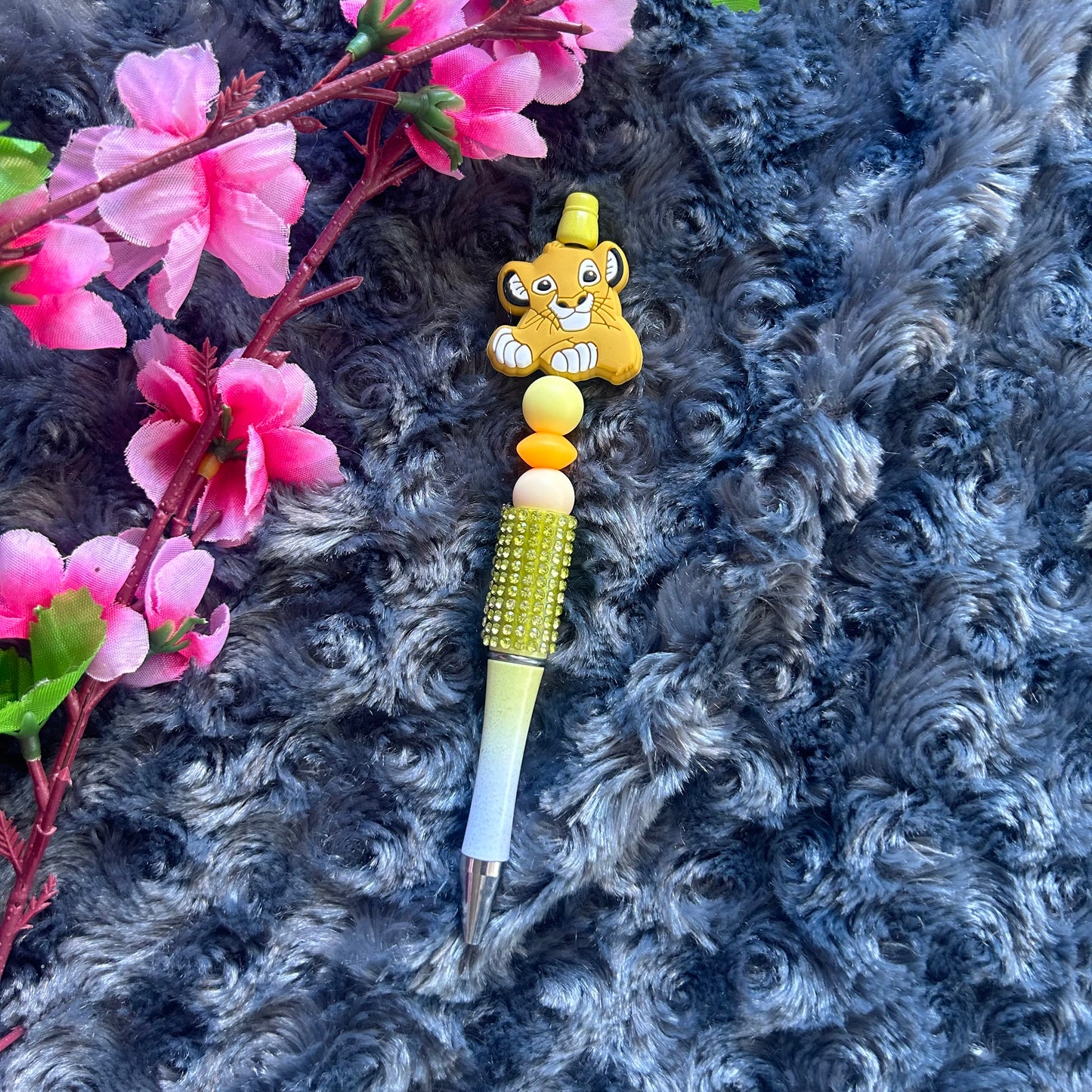 Stylo bling bling lion