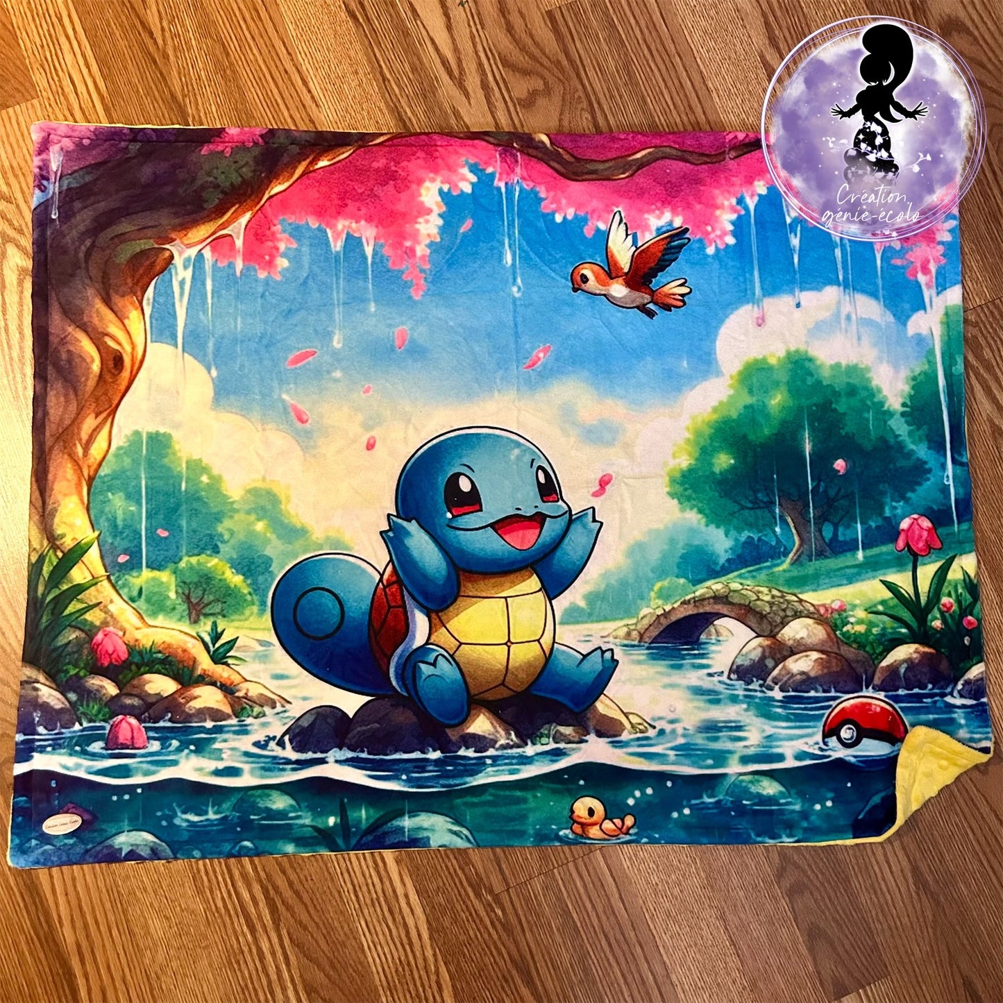 Doudou 30x40 monstre