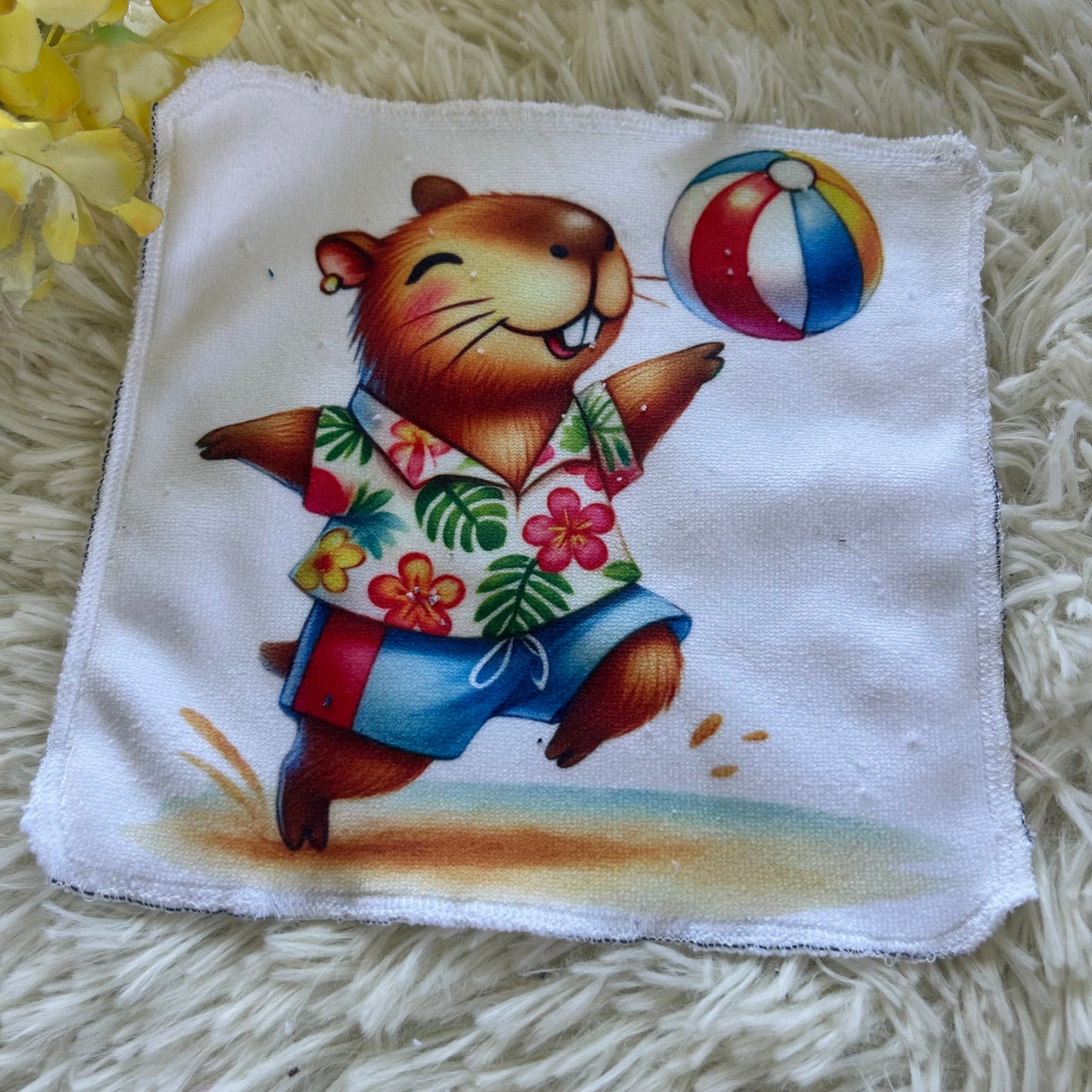 Débarbouillette capybarah