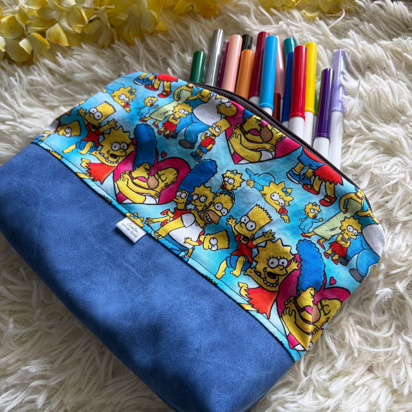 Trousse de crayon / maquillage personnage