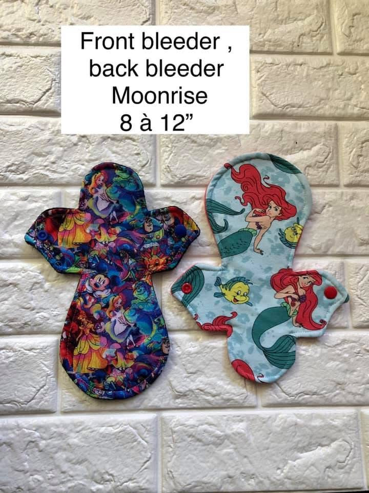 Serviette hygiénique lavable personnage espace awj
