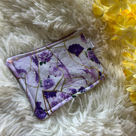 Éponge à vaisselle réutilisable fleuris