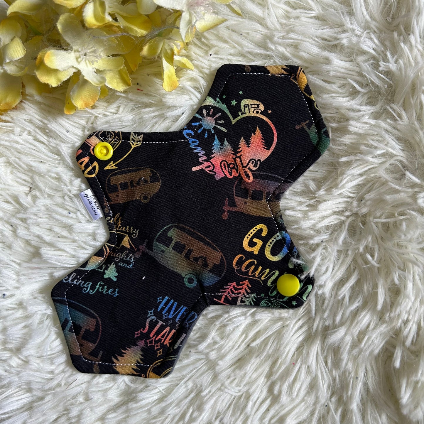 Serviette hygiénique 8“ camping