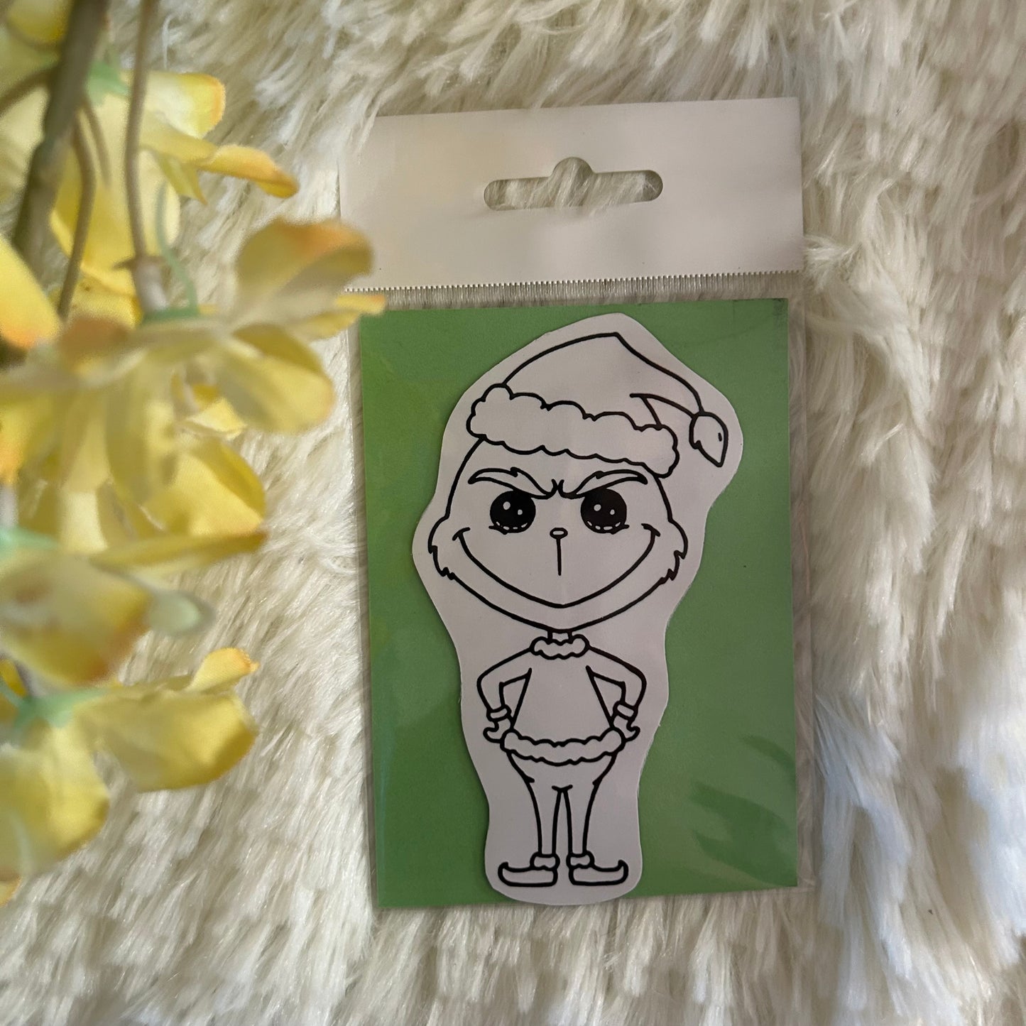 Aimant à colorier Noël