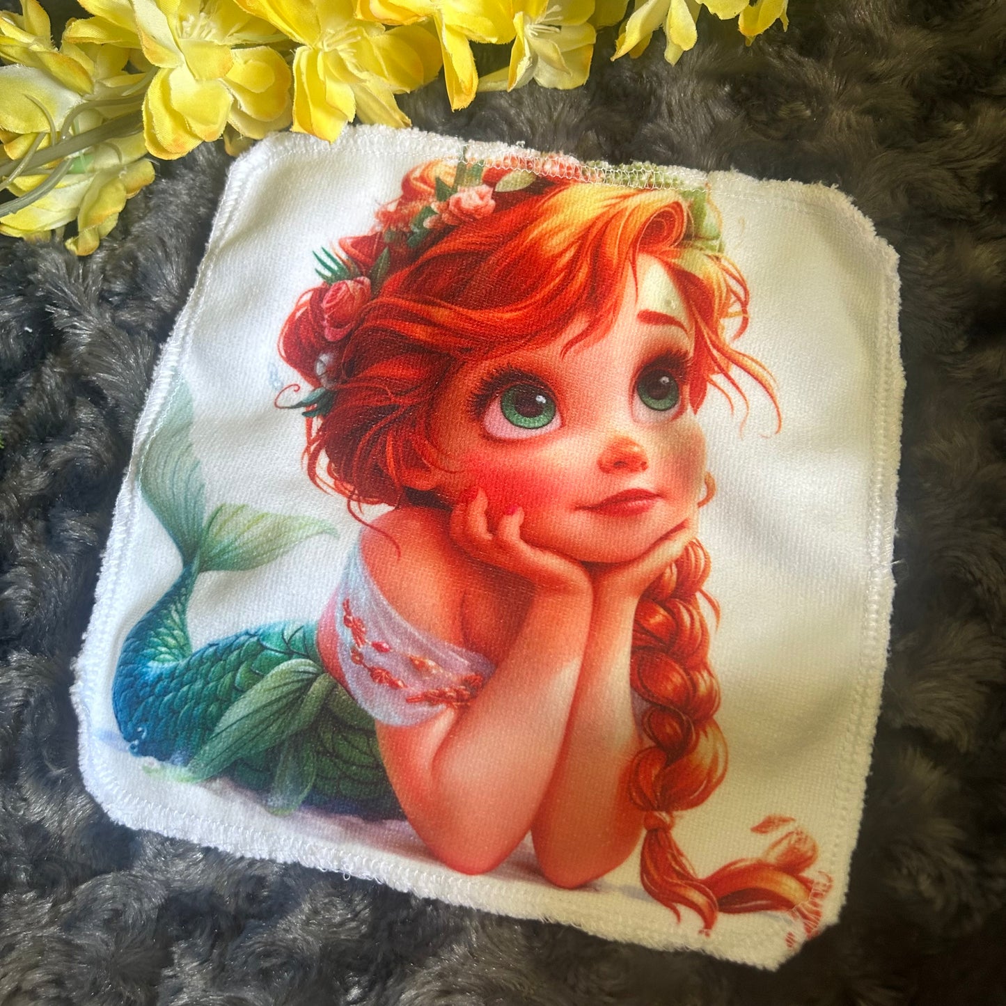 Débarbouillette princesse