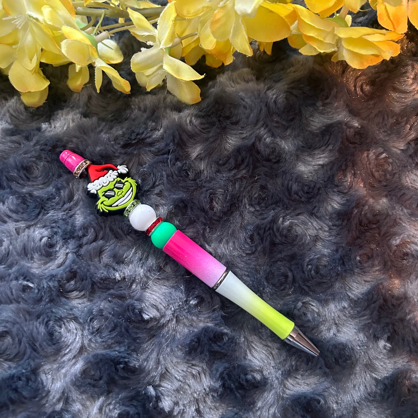 Stylo grincheux noel