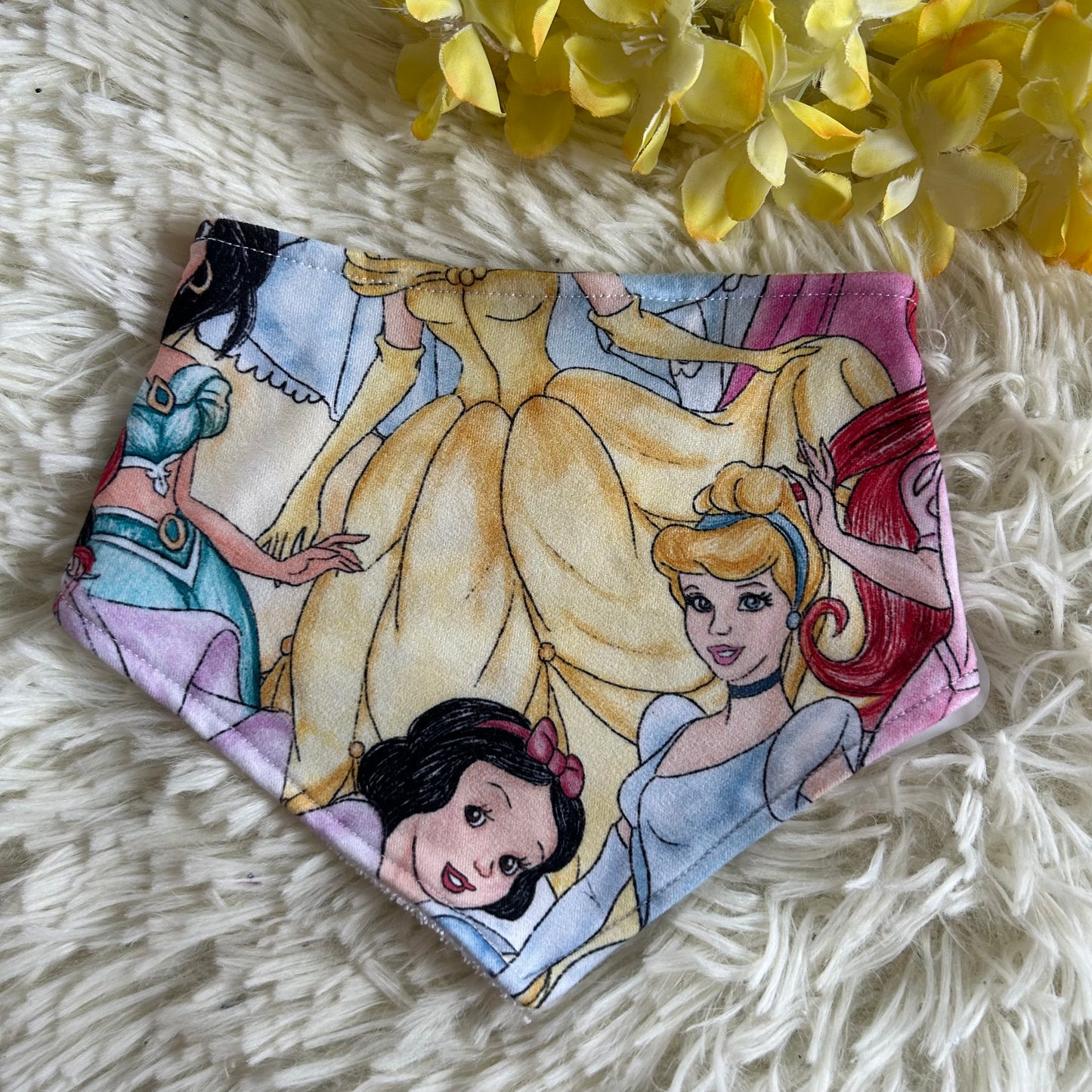 Bavoir évolutif princesse 6-36 mois