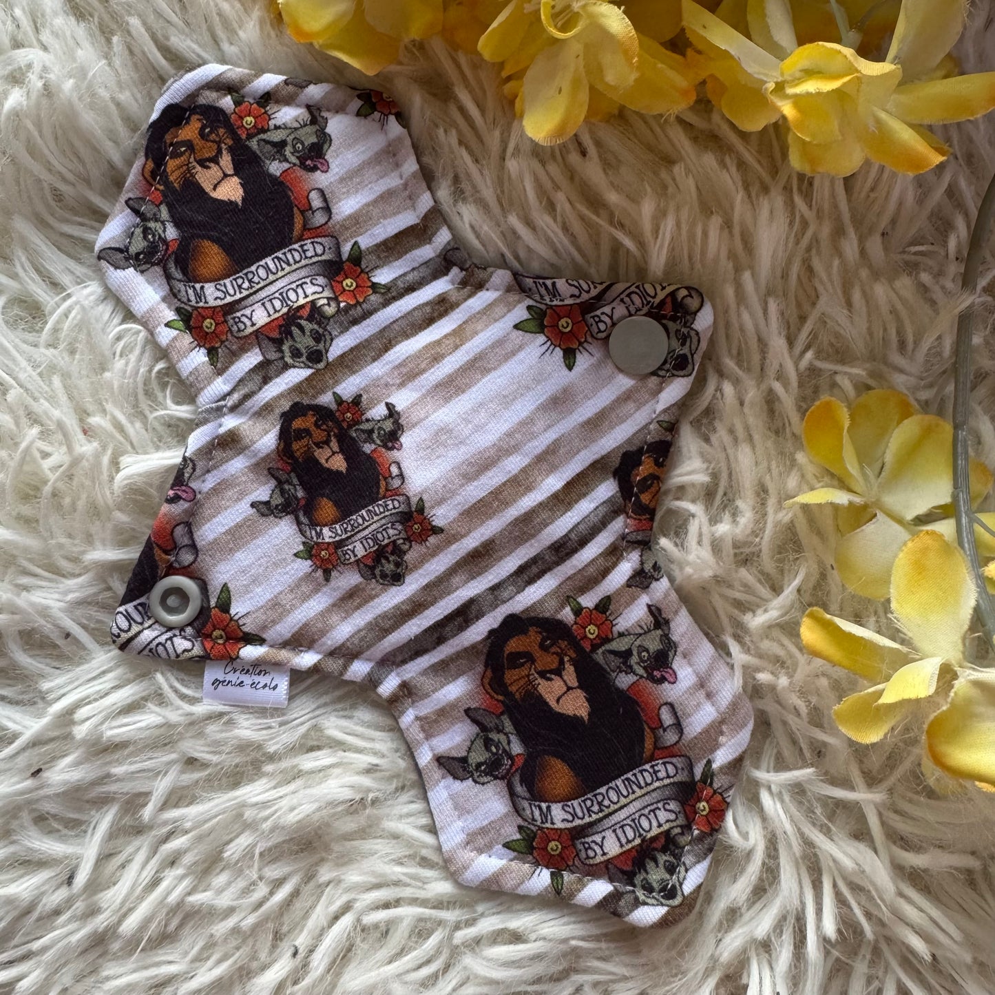 Serviette hygiénique 8” modéré lion 2.2