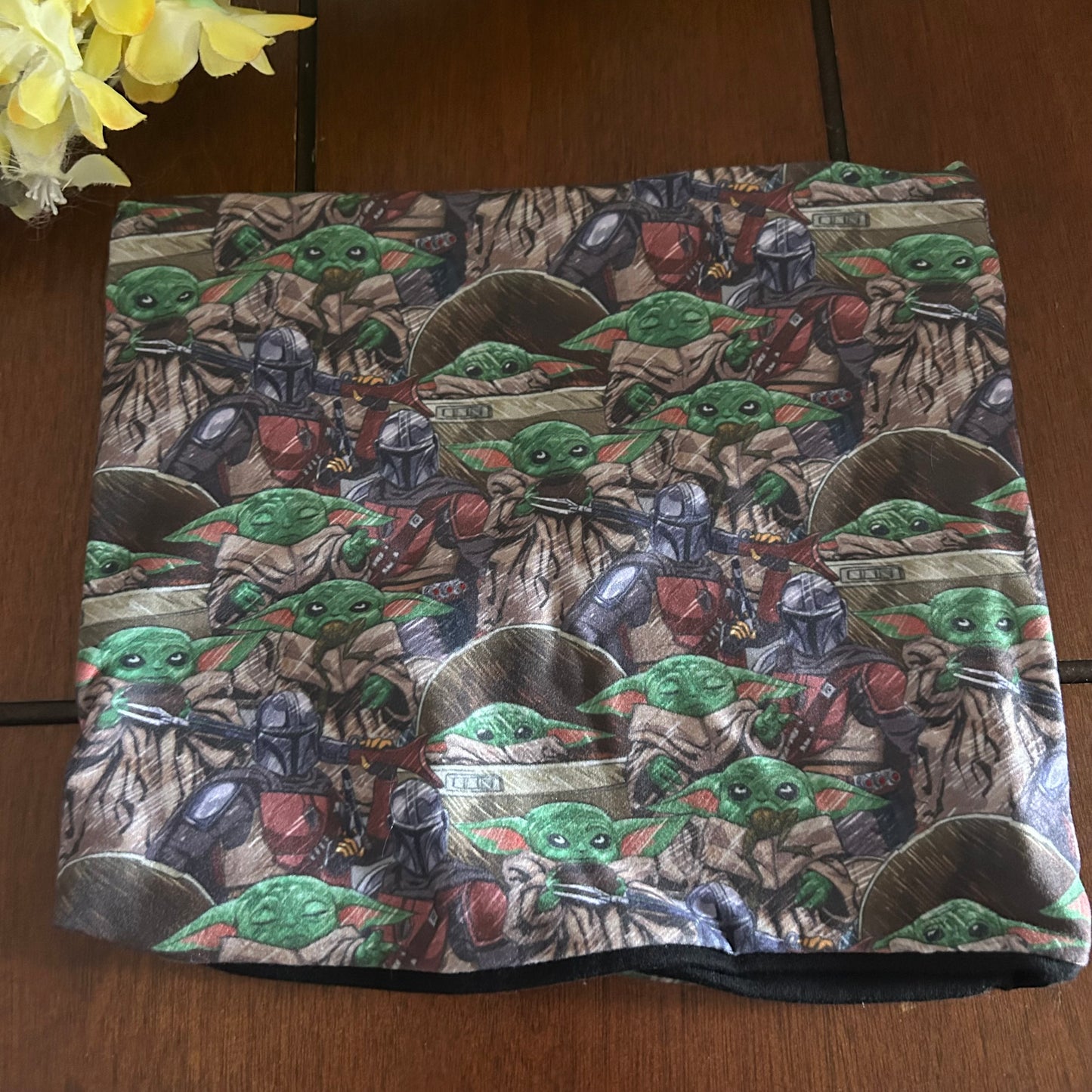 Tuque extraterrestre vert et cache-cou willfée