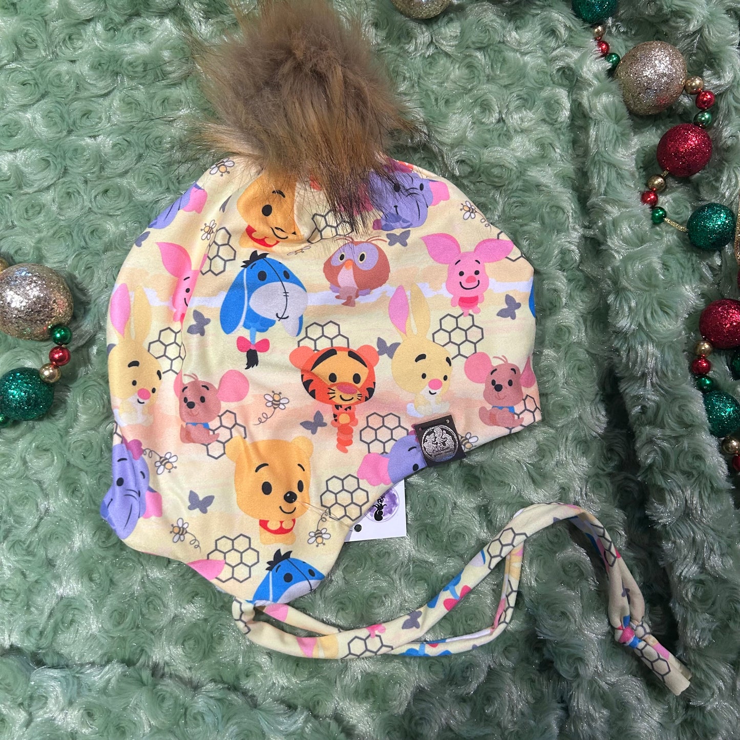 Tuque à pompon 1-3 ans ourson