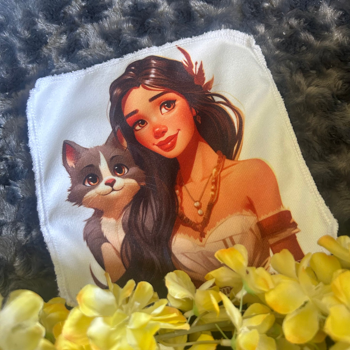 Débarbouillette princesse