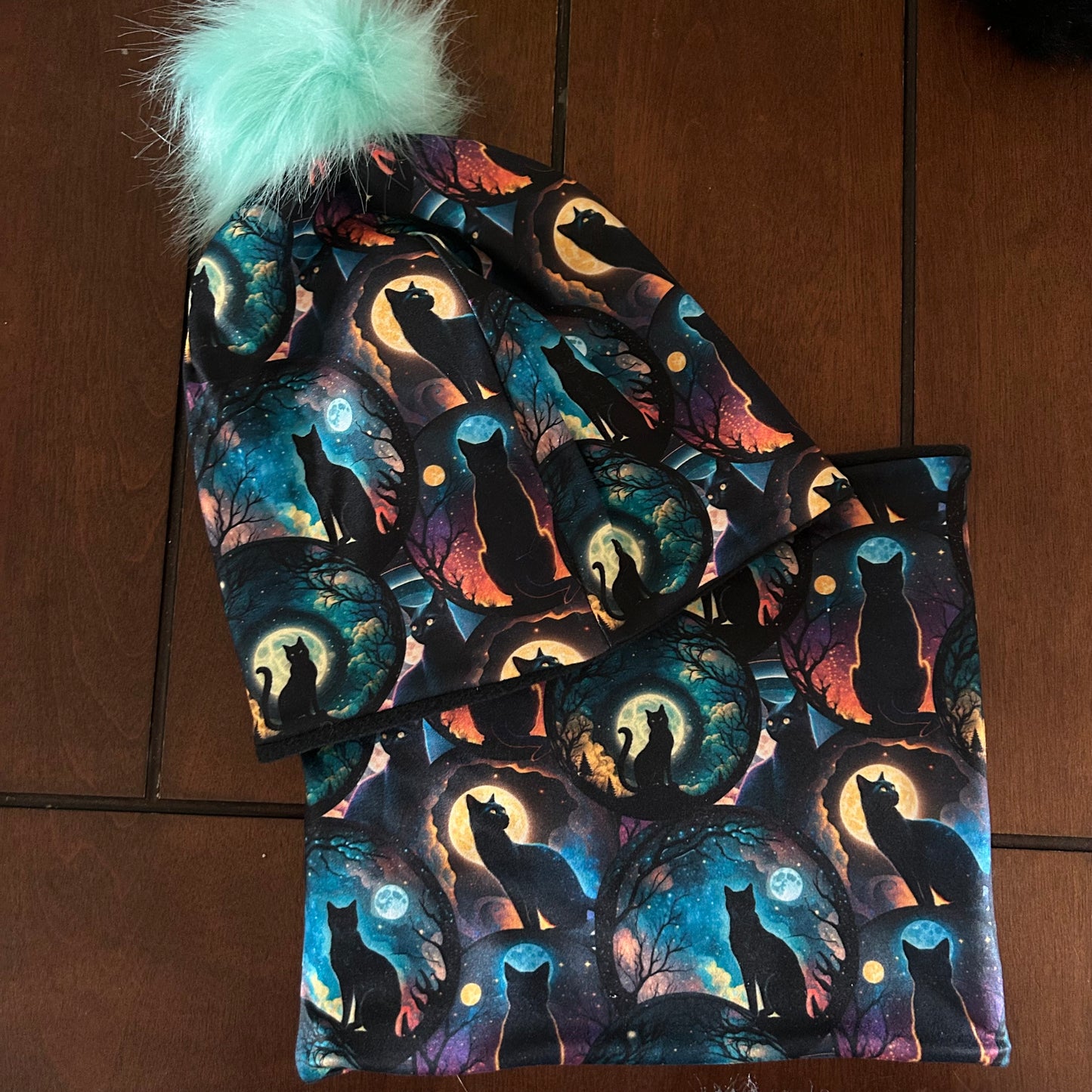 Ensemble tuque chat willfée