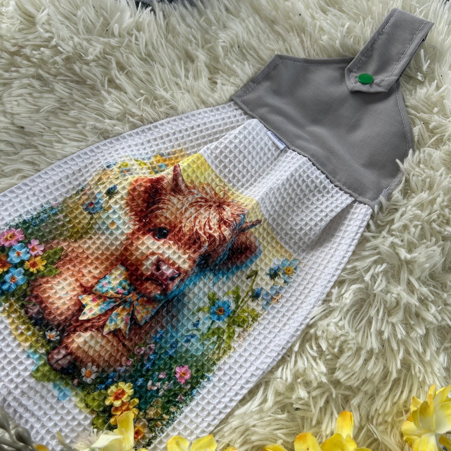 Serviette de four Vache