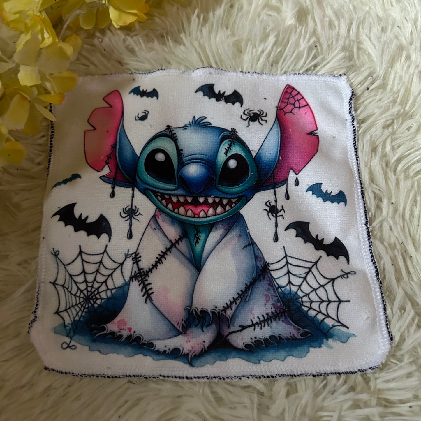 Débarbouillette personnage Halloween