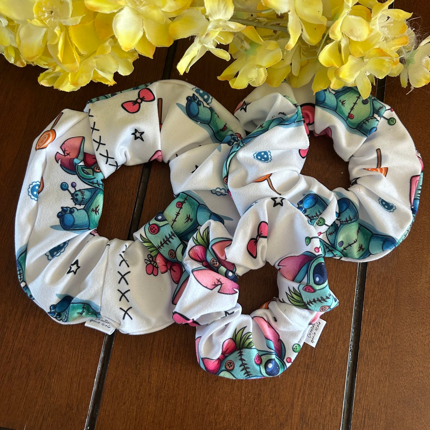 chouchou extraterrestre bleu voodoo