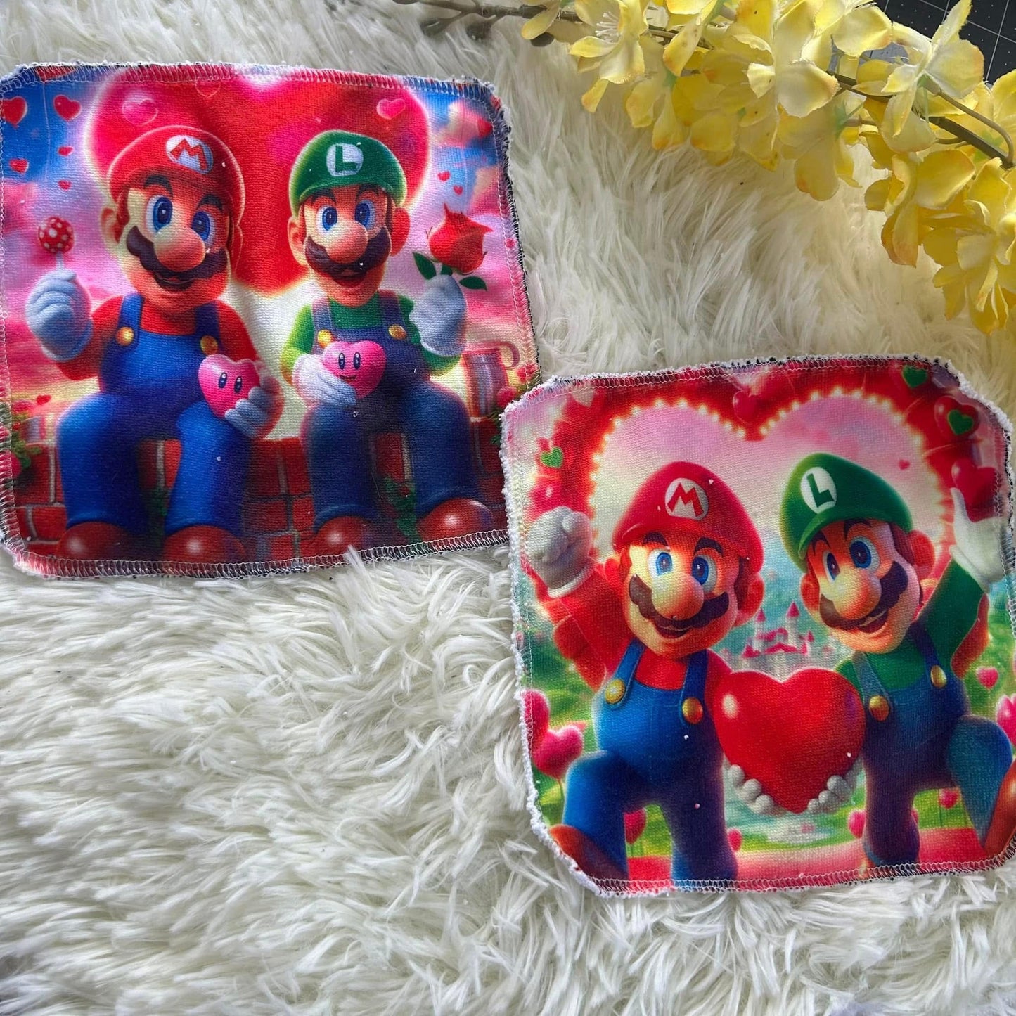 Débarbouillette personnage jeux