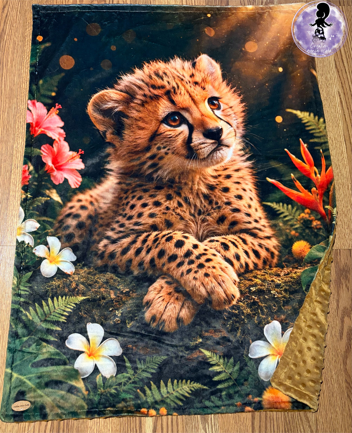 Doudou 30x40 guepard
