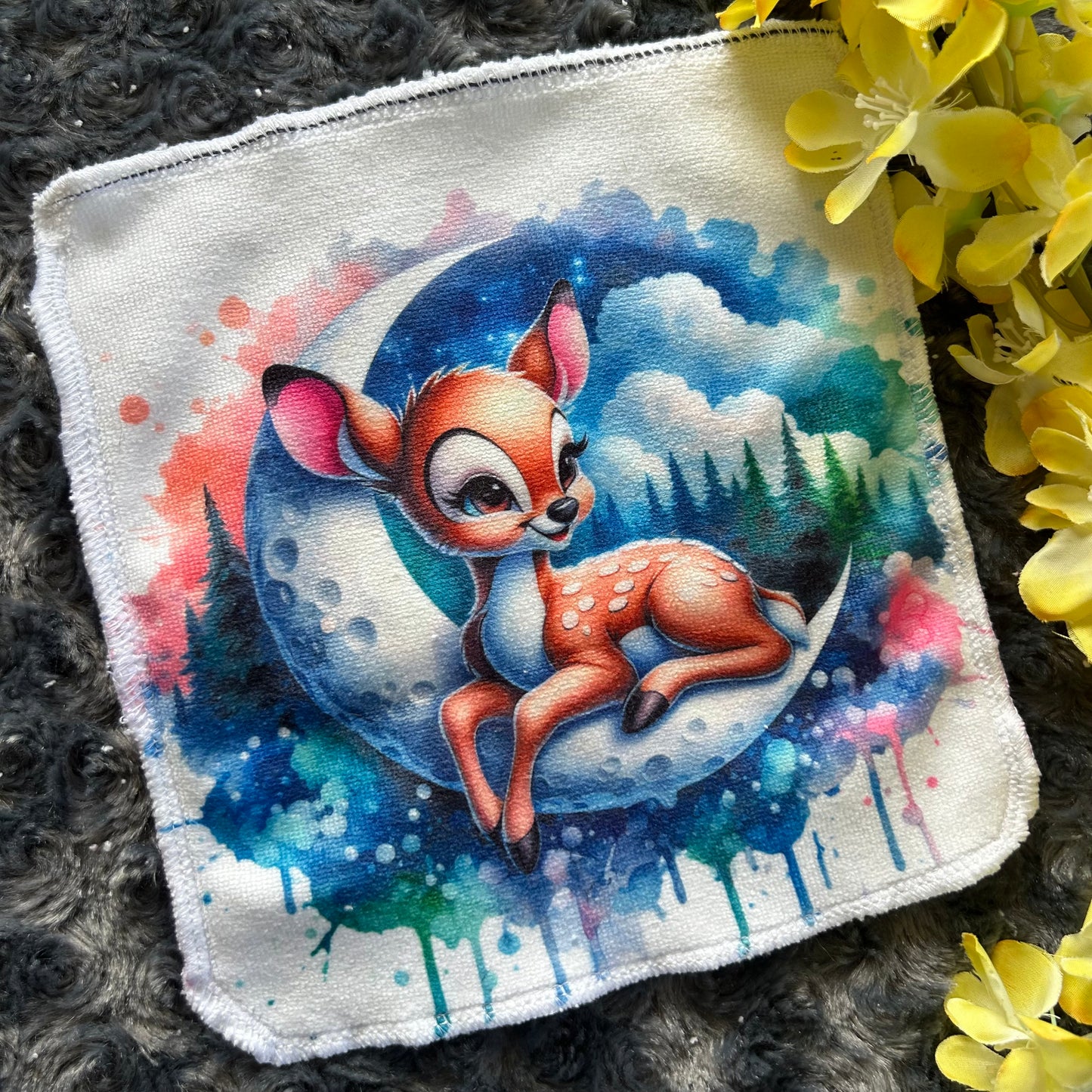 Débarbouillette cerf