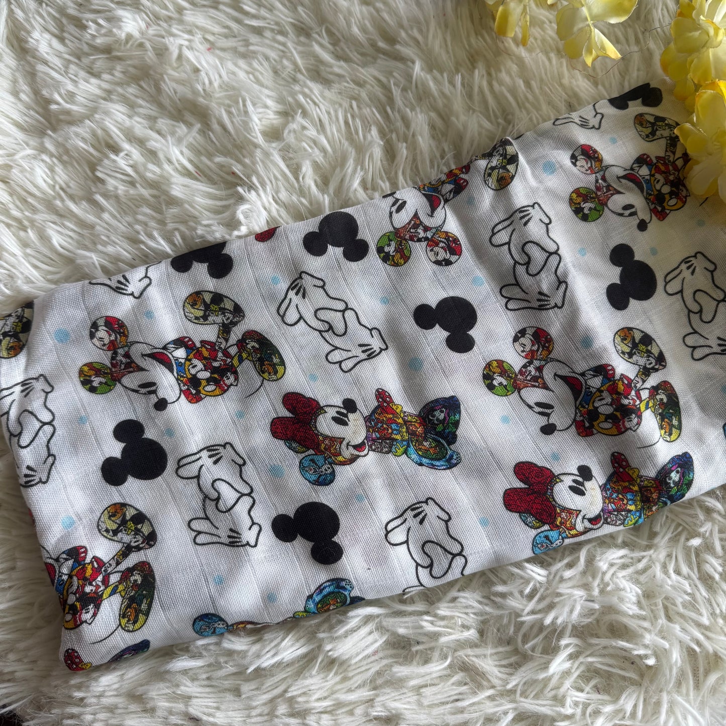 Mousseline de bambou souris