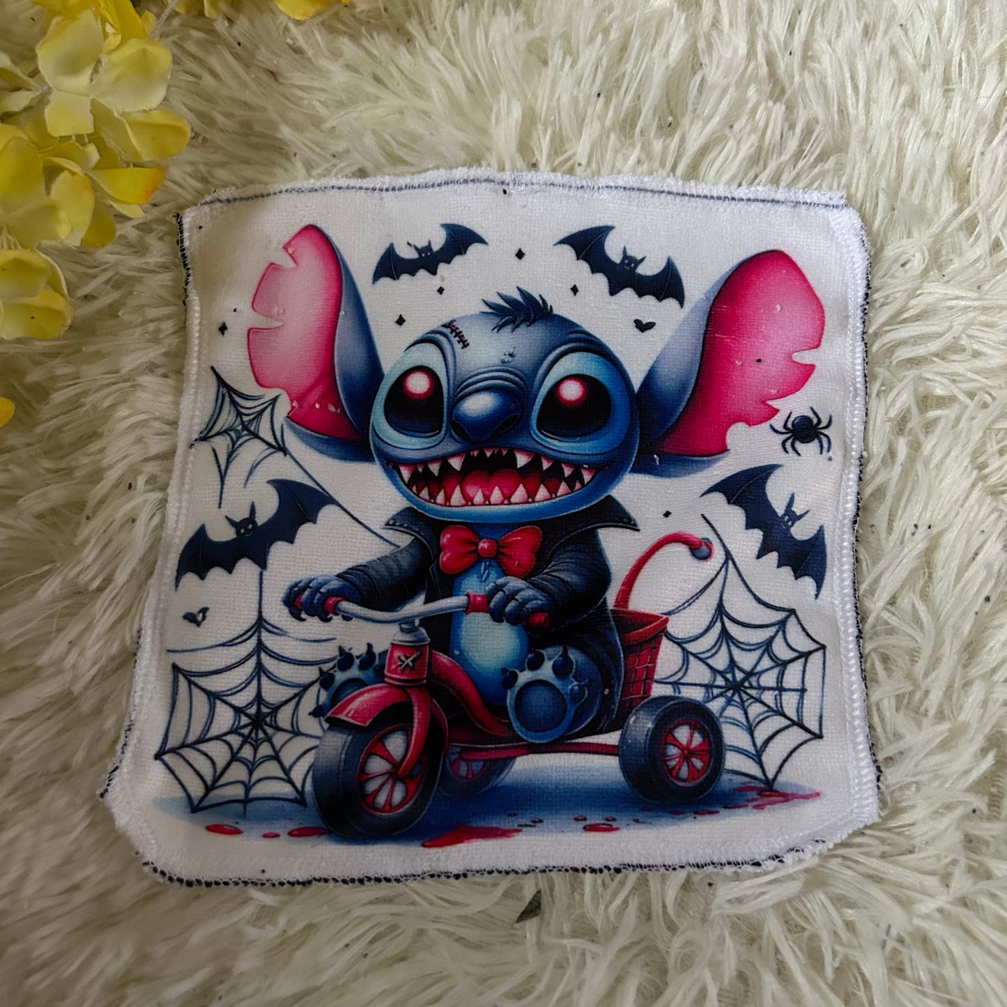 Débarbouillette personnage Halloween