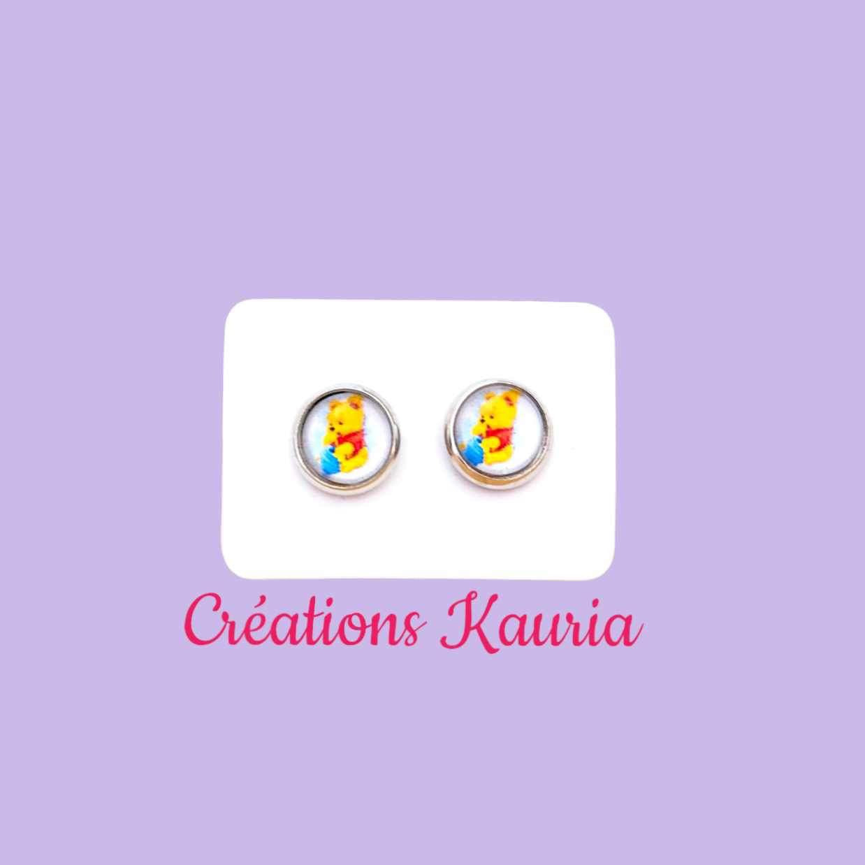 Boucle d’oreille kauria