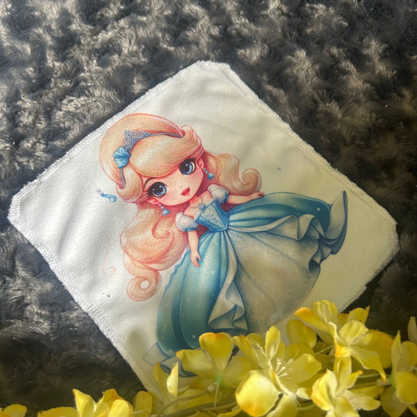Débarbouillette princesse