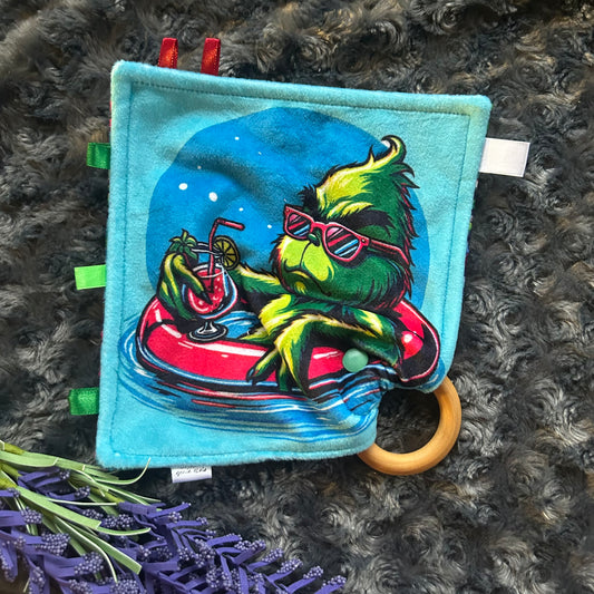 Doudou étiquette noel