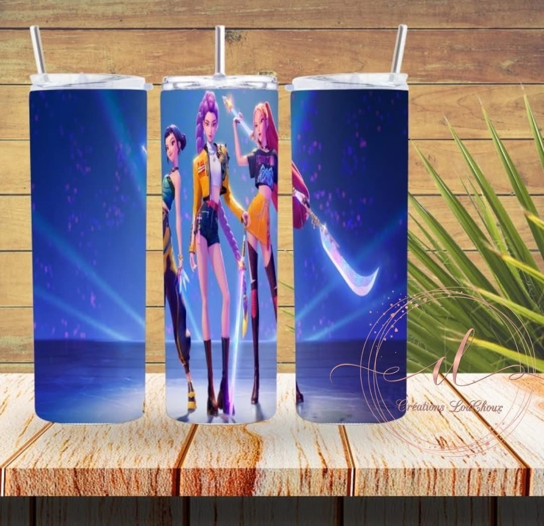 Bouteille isotherme louchoux personnage populaire