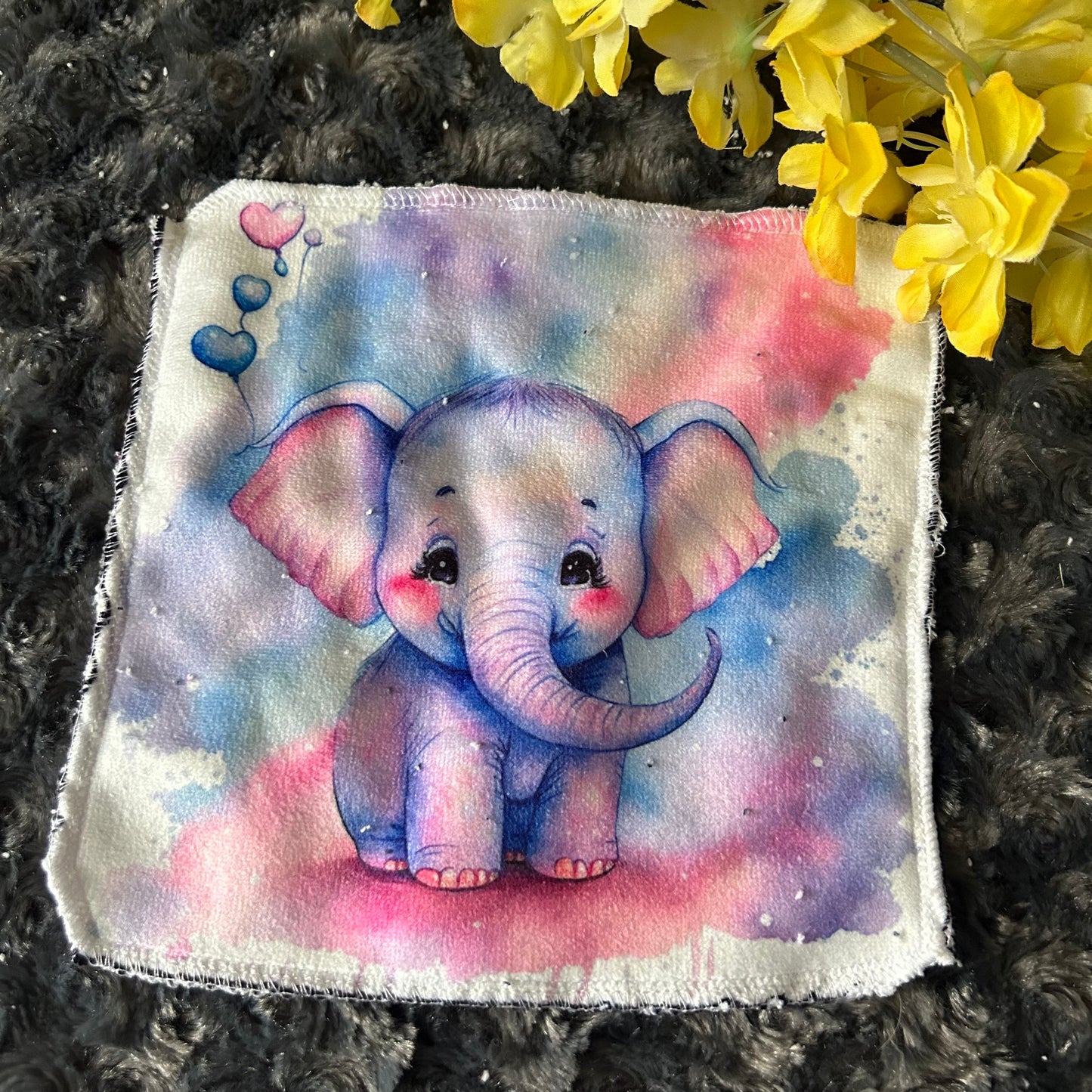 Débarbouillette éléphant