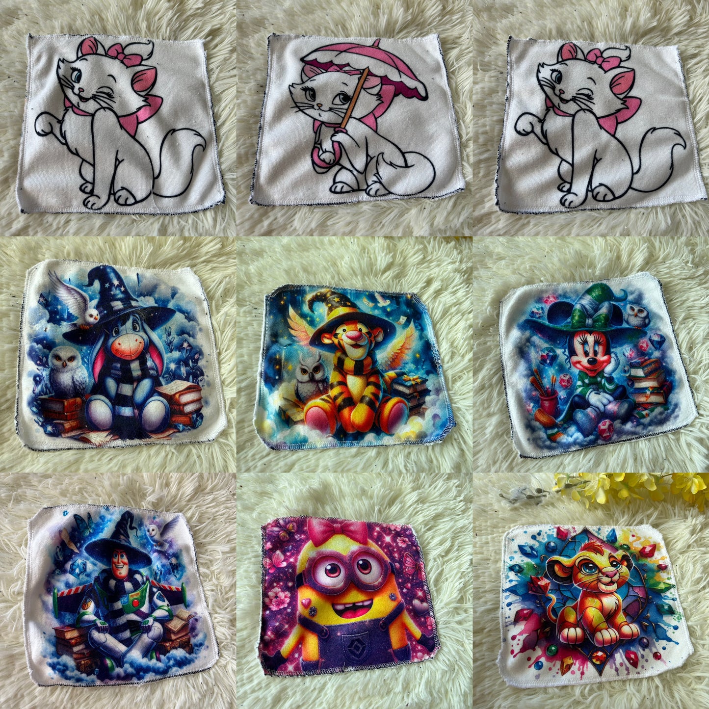 Débarbouillette personnage